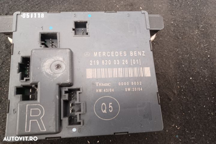 Modul Control usa 2198200326 2198200326 Mercedes-Benz CLS-Class C219 - 3