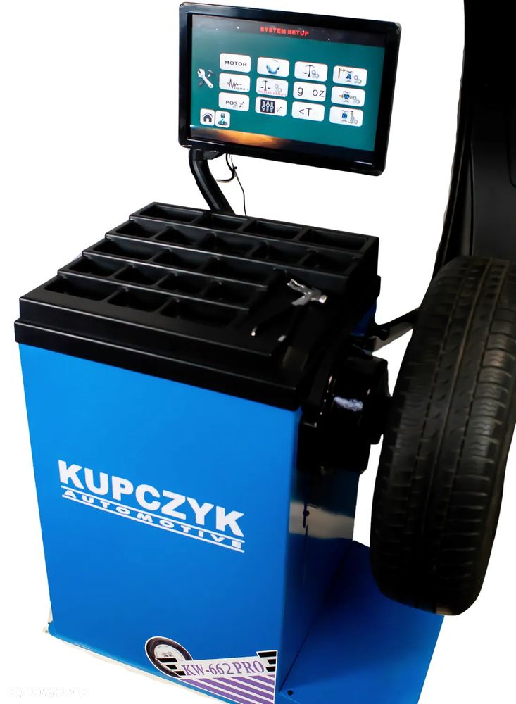 Wulkanizacja Montażownica KM-528 2B Pro Wyważarka KW-662 PRO Ramię - 20