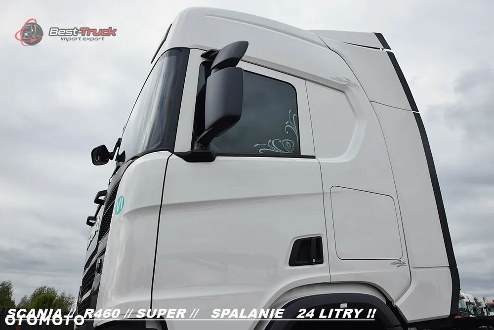Scania 460R / SUPER /  LED LAMPY / KLIMA POSTOJOWA  /  RAMA STANDARD - 14