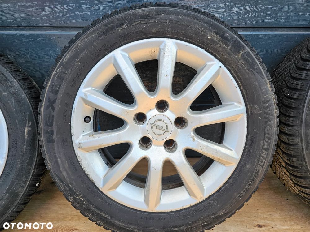 KOŁA FELGI ALUMINIOWE OPONY ZIMOWE OPEL VECTRA ASTRA ZAFIRA SIGNUM MERIVA 16 cali 5x110 ET37 205/55/16 - 11