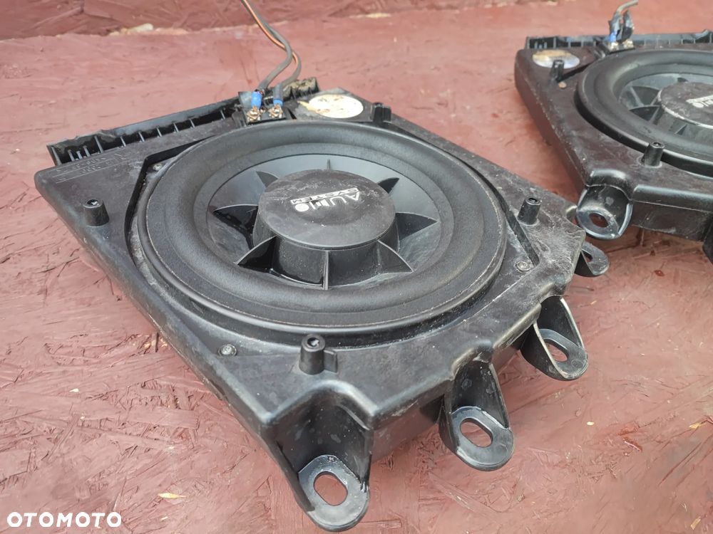 BMW E60LCI / E61LCI / E60 / E61 ORYGINALNE GŁOŚNIKI NISKOTONOWE ( BASSOWE ) Z FIRMY AUDIO SYSTEM O NR. 65 13 6 919 353 / 65 13 6 919 354 OEM SPRAWNE W 100% - 7
