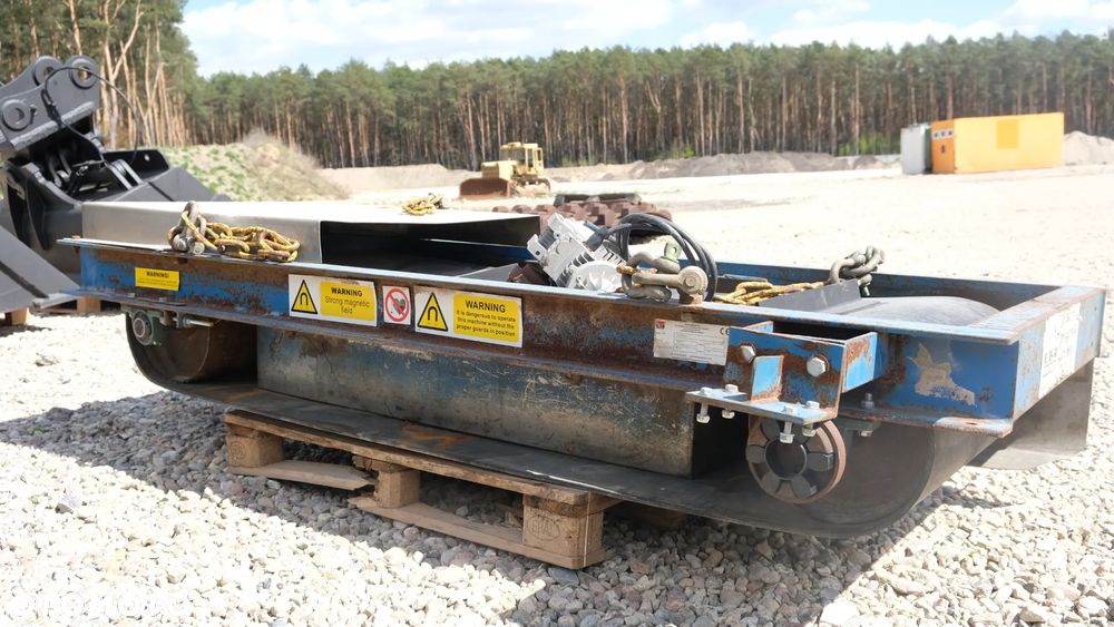 Magnes Separator Magnetyczny Przenośnik Magnetyczny Do Kruszarki - 3