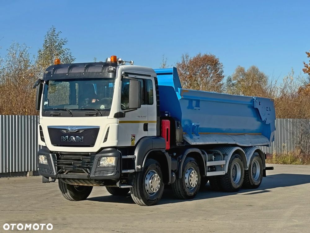 MAN TGS 35.440 * WYWROTKA KIPPER WANNA  * 8x4