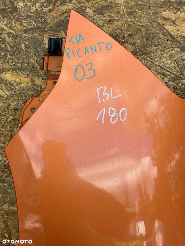 KIA PICANTO MK1 03 kod lak.  BŁOTNIK PRZÓD PRZEDNI LEWY - 2