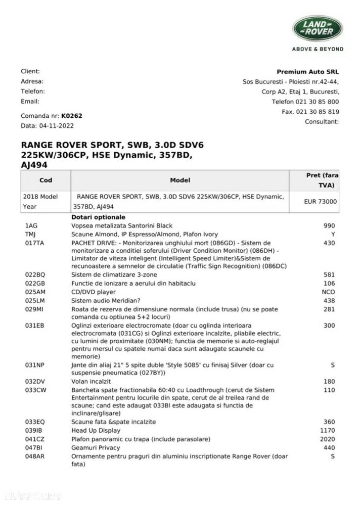 Land Rover Range Rover Sport 3.0 SDV6 HSE Dynamic - 32