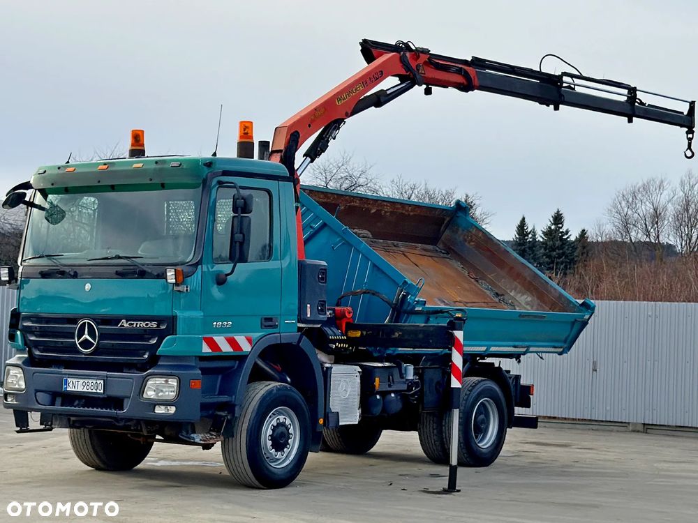 Mercedes-Benz ACTROS 1832 * WYWROTKA 4,00 m * PK 9501 * STAN BDB * 4x4 - 3