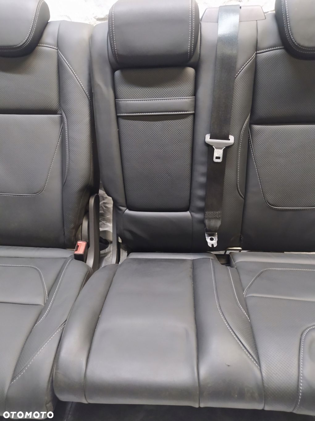 FORD KUGA MK2 KANAPA TYLNA TYŁ SKÓRA - 7