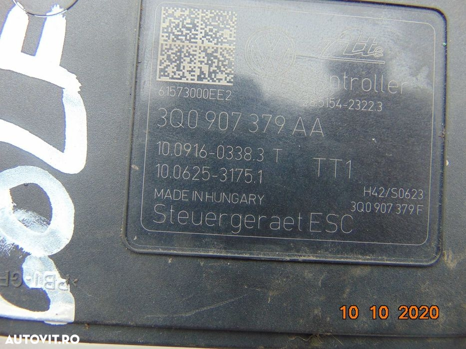Pompa ABS VW Golf 7 Audi A3 8V Seat Leon 5F Skoda Octavia 3 ECU abs - 4