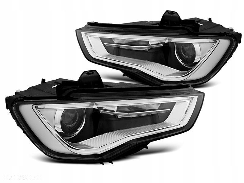 Reflektor Lampa kpl Day line light LED Tube Neon Tuning Audi a3 8v 2012-16 - 3