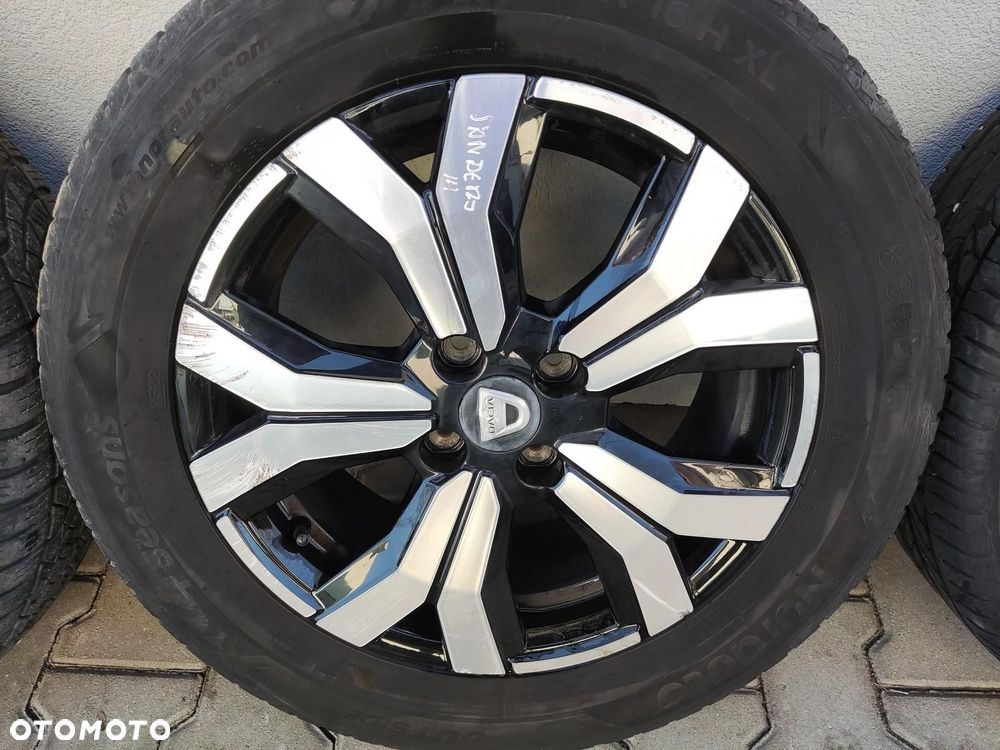 KOŁA OPONY FELGI ALUMINIOWE 16 DACIA SANDERO III STEPWAY 4X100 6,5J ET46 - 6