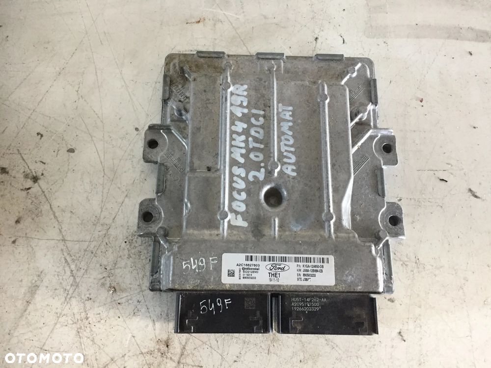 FORD FOCUS MK4 19R 2.0 TDCI KOMPUTER K1GA-12A650-DB