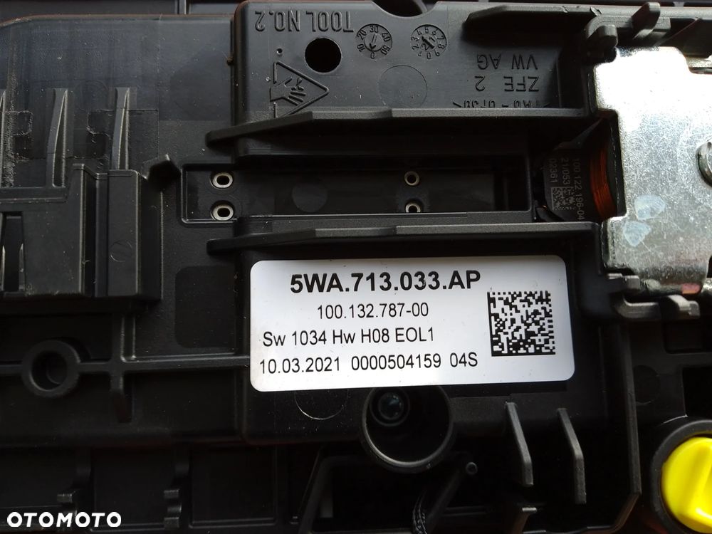 MECHANIZM ZMIANY BIEGÓW GOLF 8 SKODA 5WA713033BC  5WA713033AN 5WA713033AP - 15