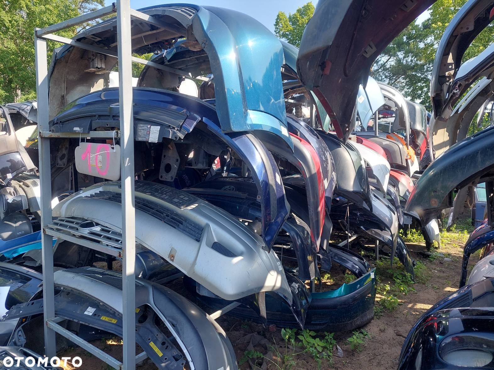 KOMPLETNY PRZÓD MASKA ZDERZAK BŁOTNIKI LAMPY PEUGEOT 307 EZRC - 17