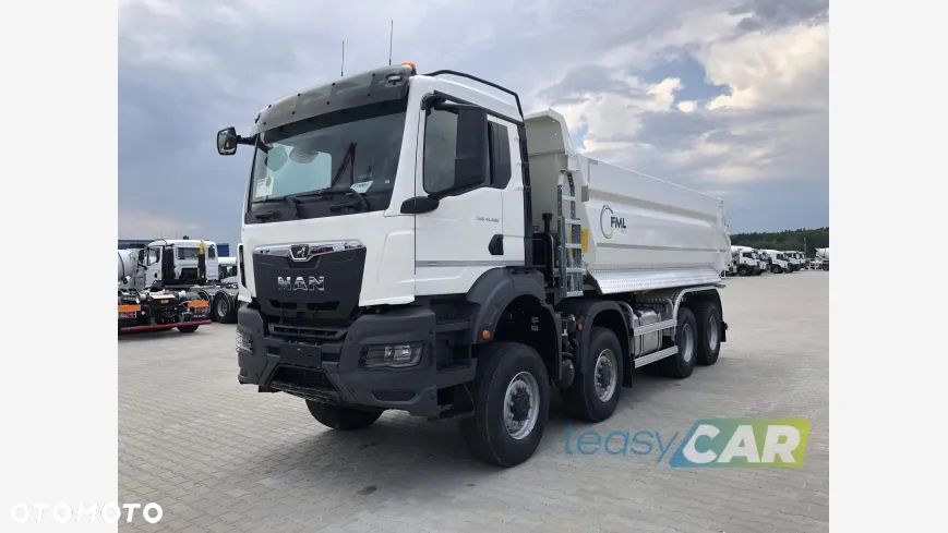 MAN TGS 41.480 8x8 480 KM, wywrotka tylnozsypowa W1U HARDOX 19,5 m3 - 1