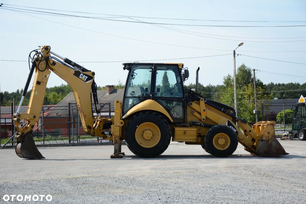 Caterpillar 432E / 2008r / 4479 mtg / Klimatyzacja / Szybkozłącze / 5 łyżek / Super stan - 8