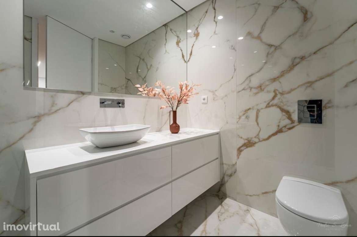 Apartamento T1 Novo com Garagem e Varanda em Canidelo - Grande imagem: 4/10