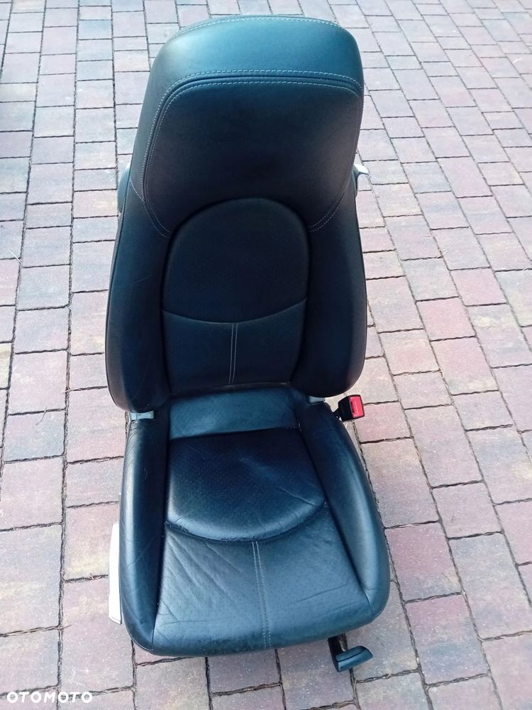 fotel prawy czarny porsche boxster 987 - 1
