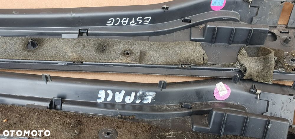Osłona nakładka progu bagażnika Renault Espace IV 8200074881 - 7