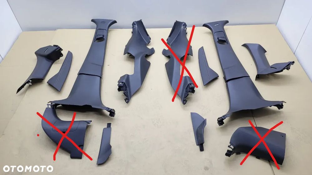 MAZDA CX-60 CX60 SŁUPKI POSZYCIE PROGI PLASTIKI WNETRZA