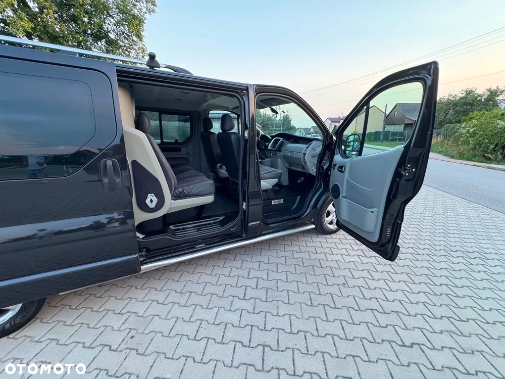 Renault TRAFIC L2H1 Long Climatronic Elektryka Tempomat Navi Dubel Kabina Brygadówka Rury Hak Pdc - 9