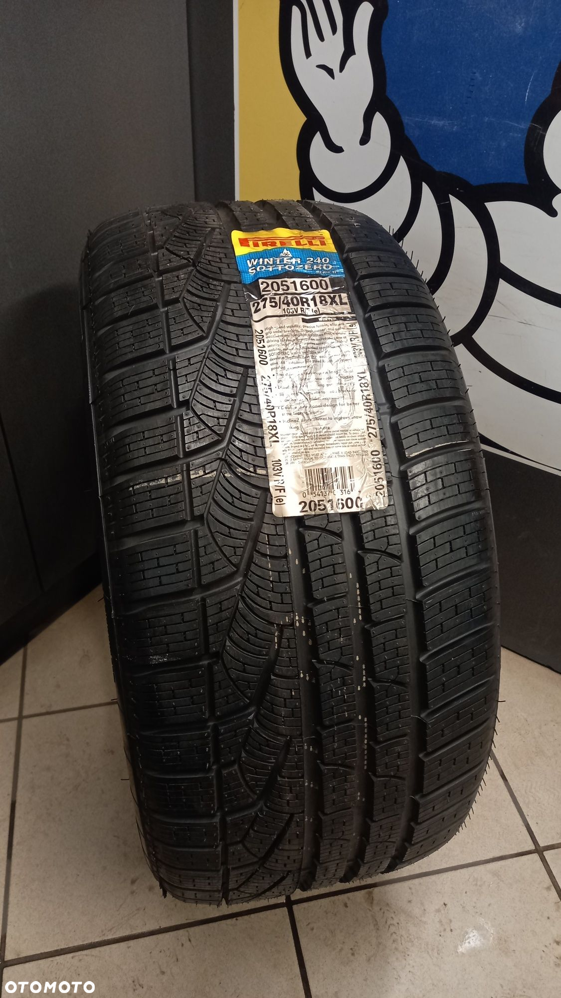 Nowa Opona Zimowa Pirelli Winter Sottozero 240 275/40R18 103V 1szt RSC - 2