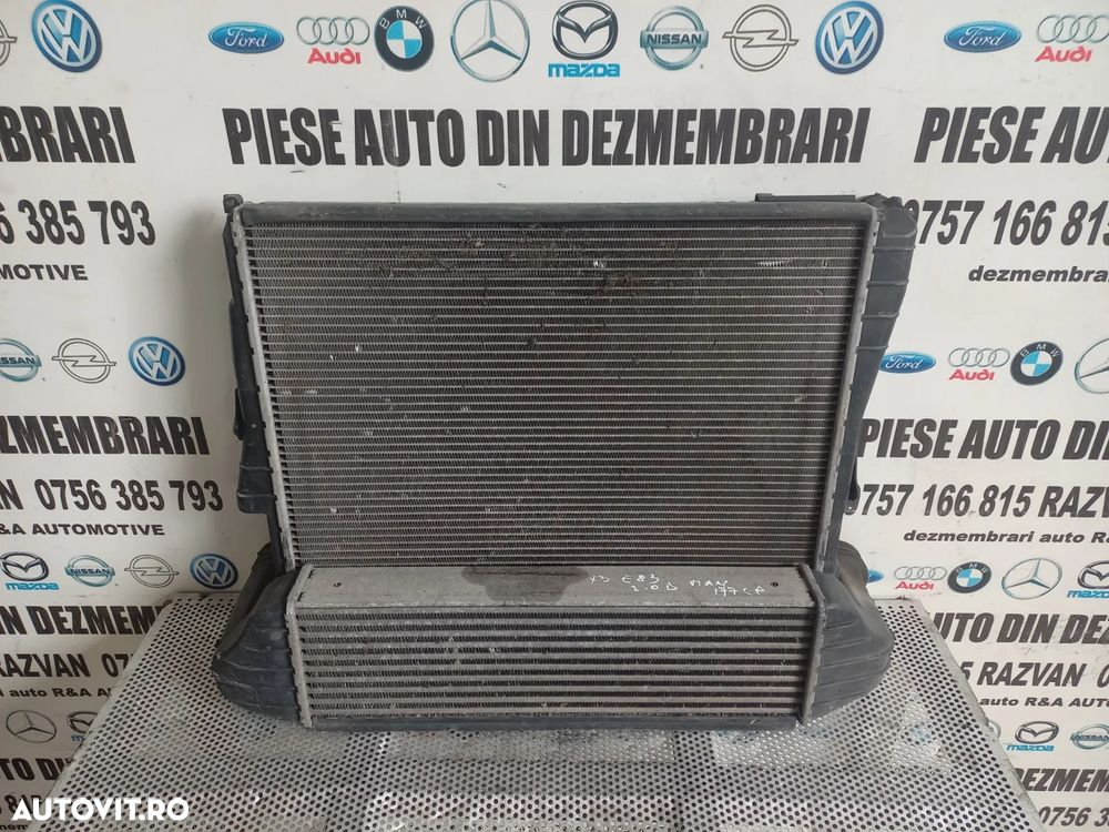 Grup Radiatoare Radiator Apa Clima Intercooler Bmw X3 E83 2.0 Diesel N47 Manual Cod Radiator Bmw X3 - 8