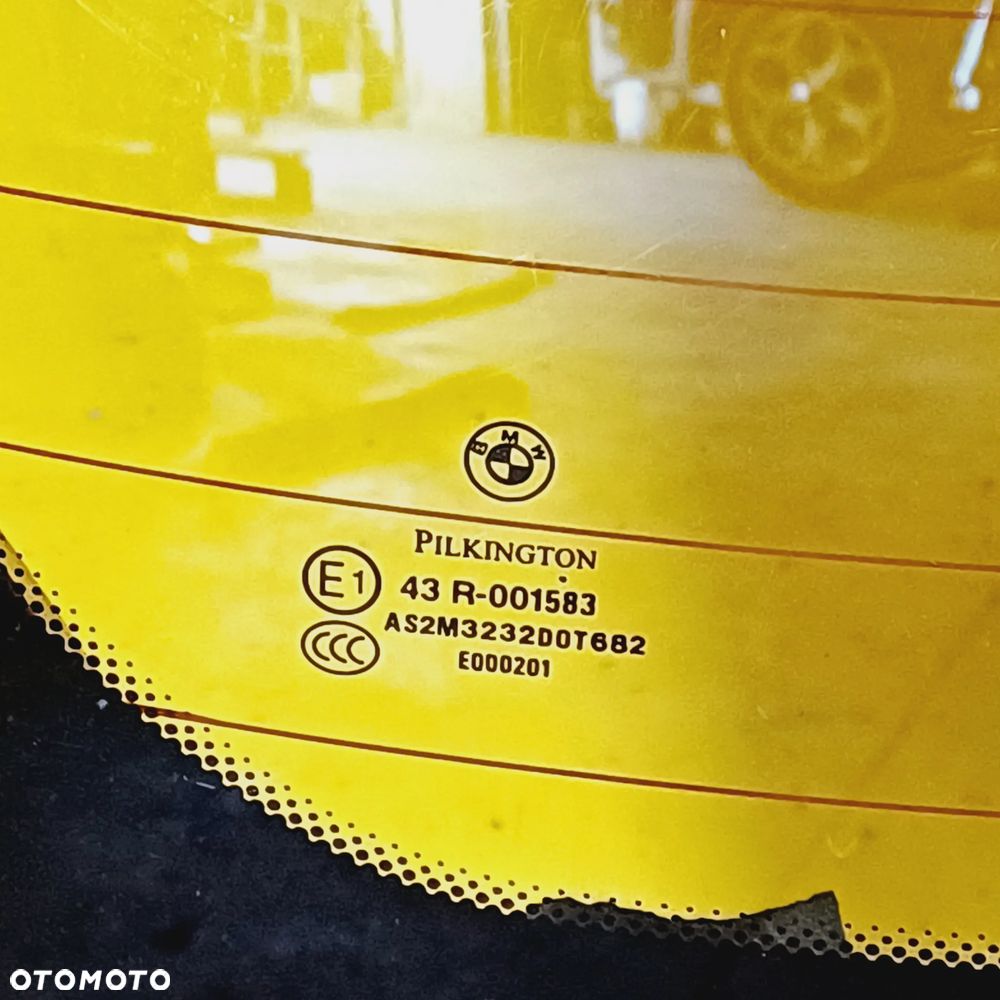 KLAPA TYLNA SZYBA BAGAŻNIKA BMW 1 E81 E87 3 DRZWI HB LAK: A61 NR61 - 3