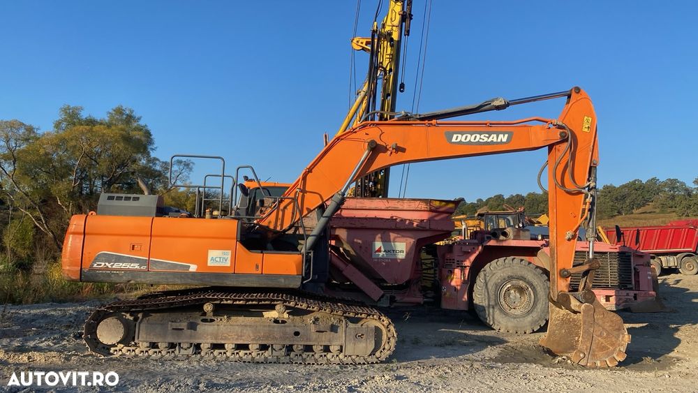 Doosan DX255LC-6, 2020, 10.576h, 25 tone, cupa 1,6mc, inst picon, posibilitate leasing 4 ani, Stare buna - 8