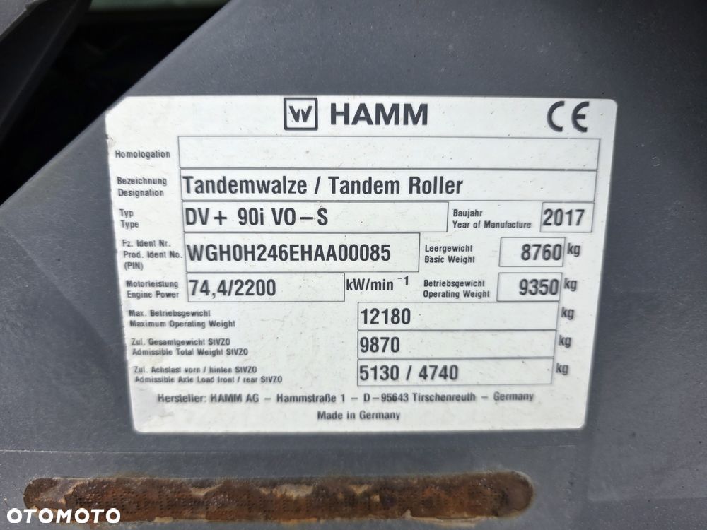 Hamm DV+90i VO-S - 10