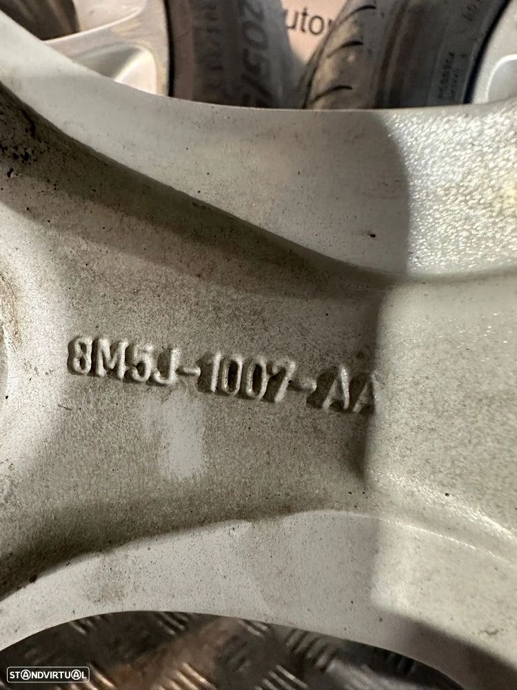 .Conjunto Jantes 17 Originais Ford 8M5J-1007-AA 5x108 7J ET50 - 7