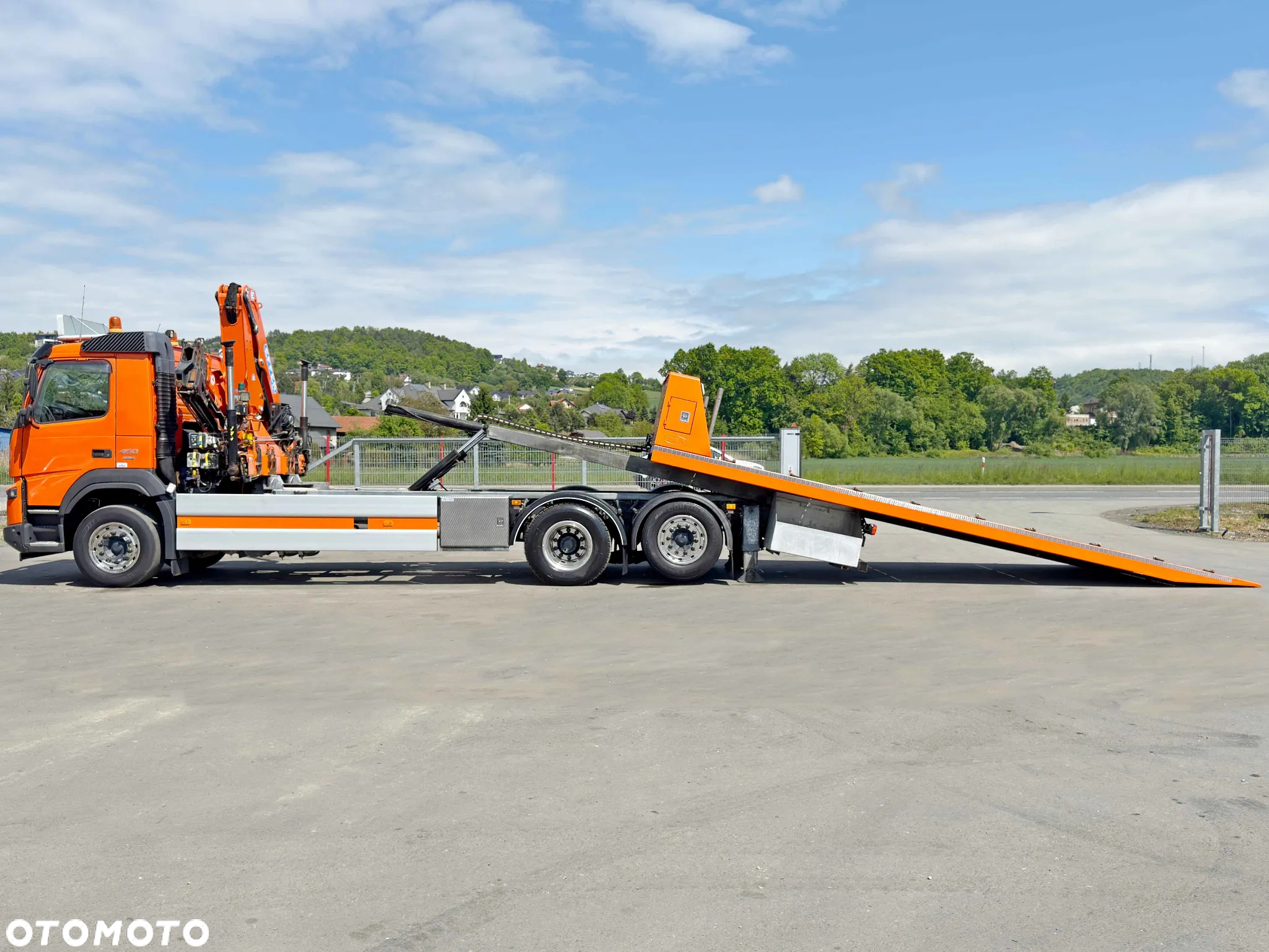Volvo FMX 450 * LAWETA 6,70 m + EFFER 175/48 S + PILOT / STAN BDB - 4