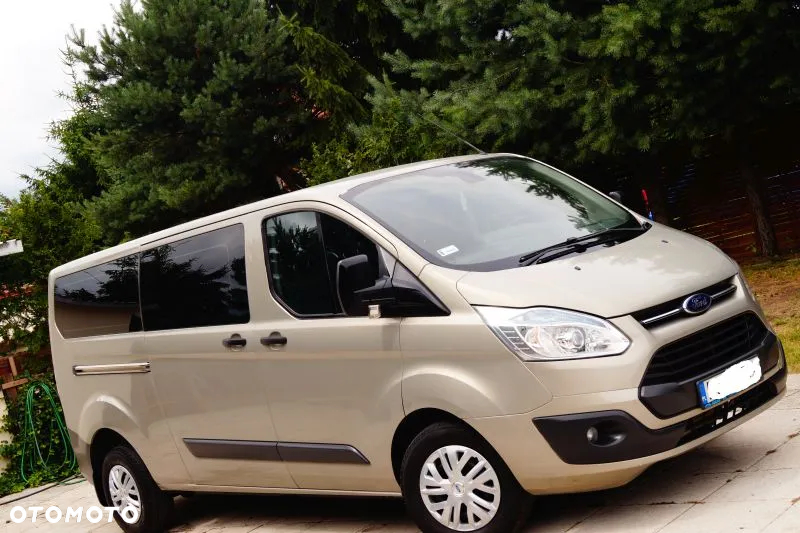 Ford Transit Custom Long Brygadówka 6 Osób 2 x Klima Bogata Opcja Salon Pl  155 Koni Faktura Vat - 29
