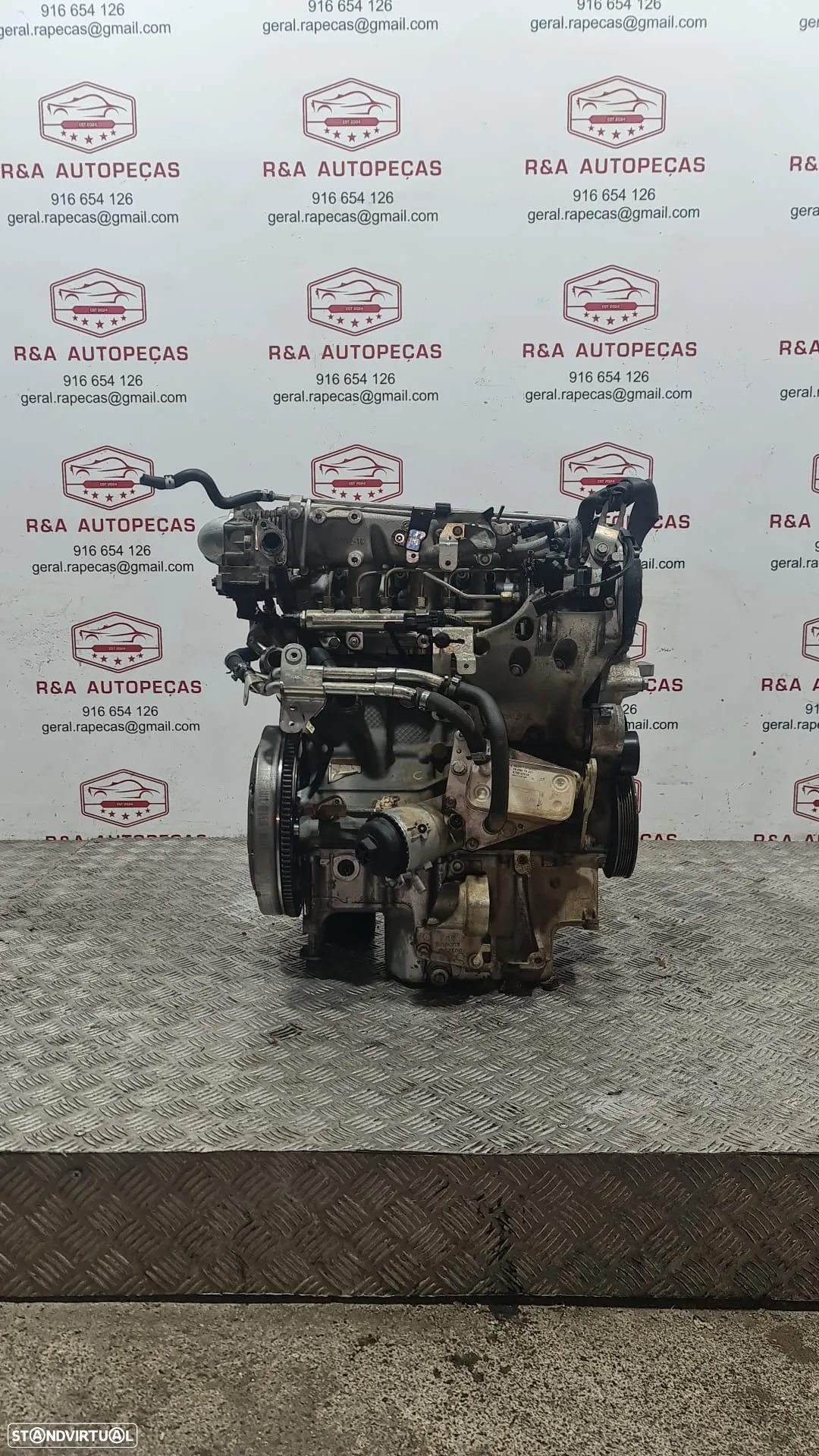 Motor Completo Oel Vectra C 1.9 CDTI 120CV Ref Z19DT - 5