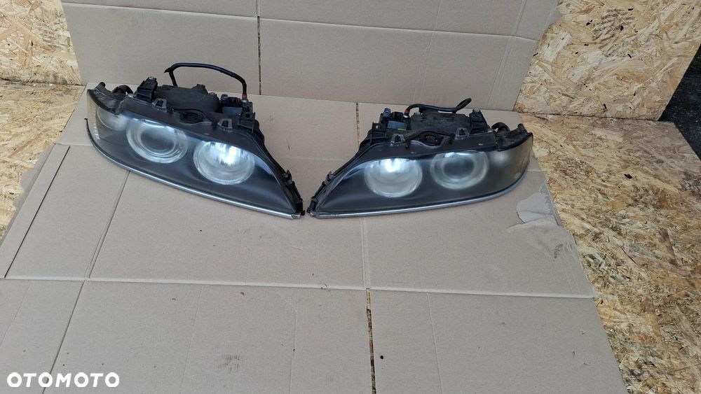 BMW E39 XENON LIFT LAMPY PRZÓD PRZEDNIE PRAWA LEWA - 1