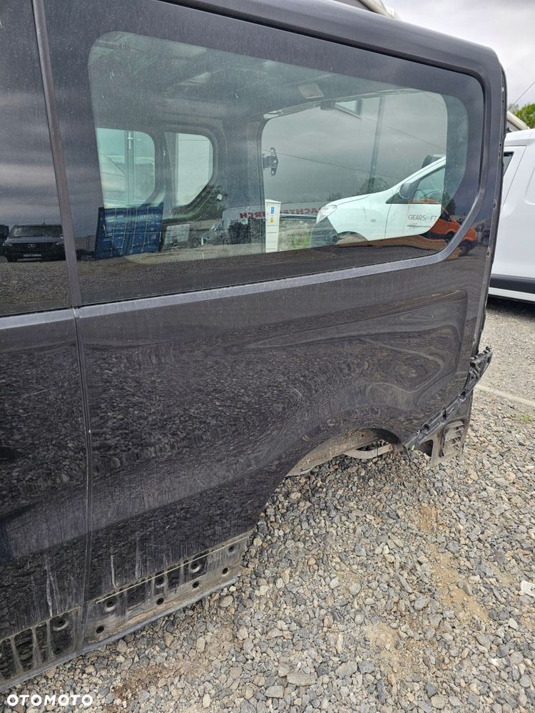 trafic iv iii vivaro b talento ćwiartka błotnik tylny lewy long długi szyby - 3
