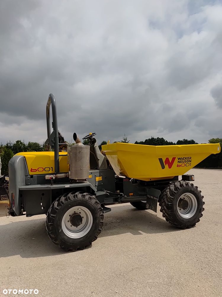 Wacker Neuson WOZIDŁO BUDOWLANE 6ton WACKER NEUSON 6001 4x4 3 4m3 obrotowa wywrotka 3 Stronna Thwaites Benford MECALAC Ausa sxr TEREX Deutz 4 cyl ST TA6s kiper taczka wysyp - 7