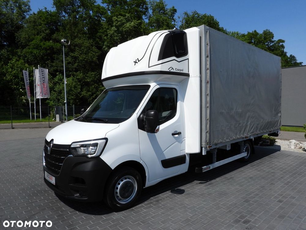 Renault MASTER  PLANDEKA WINDA 10 PALET WEBASTO TEMPOMAT LEDY PNEUMATYKA KLIMATYZACJA  165KM - 7