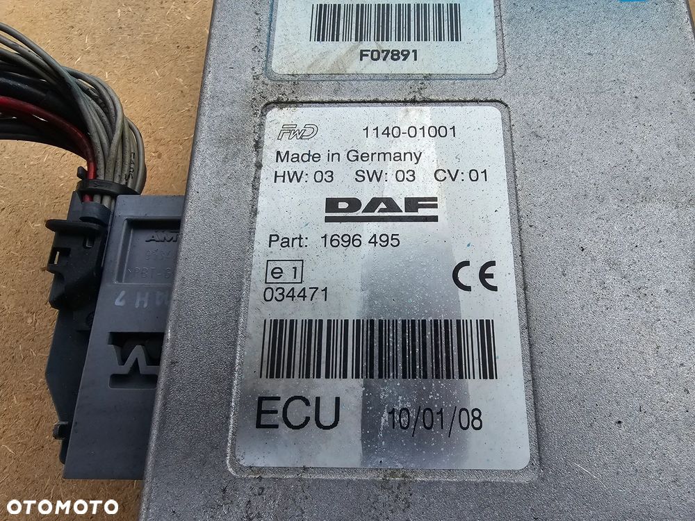 STEROWNIK MODUŁ KOMPUTER ECU FWD 1696495 DAF LF 45 55 CF XF - 2