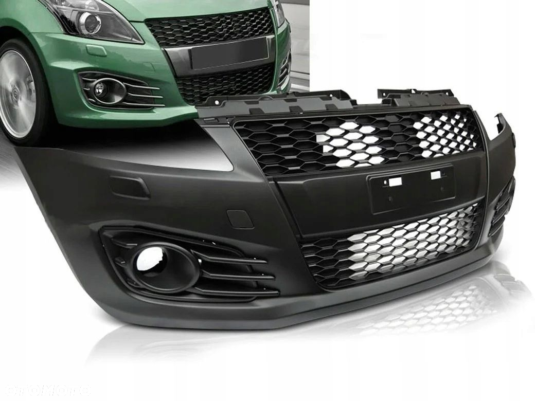 Zderzak przedni kompletny Grill kratki Sport look Suzuki Swift IV 2010-2017 - 2