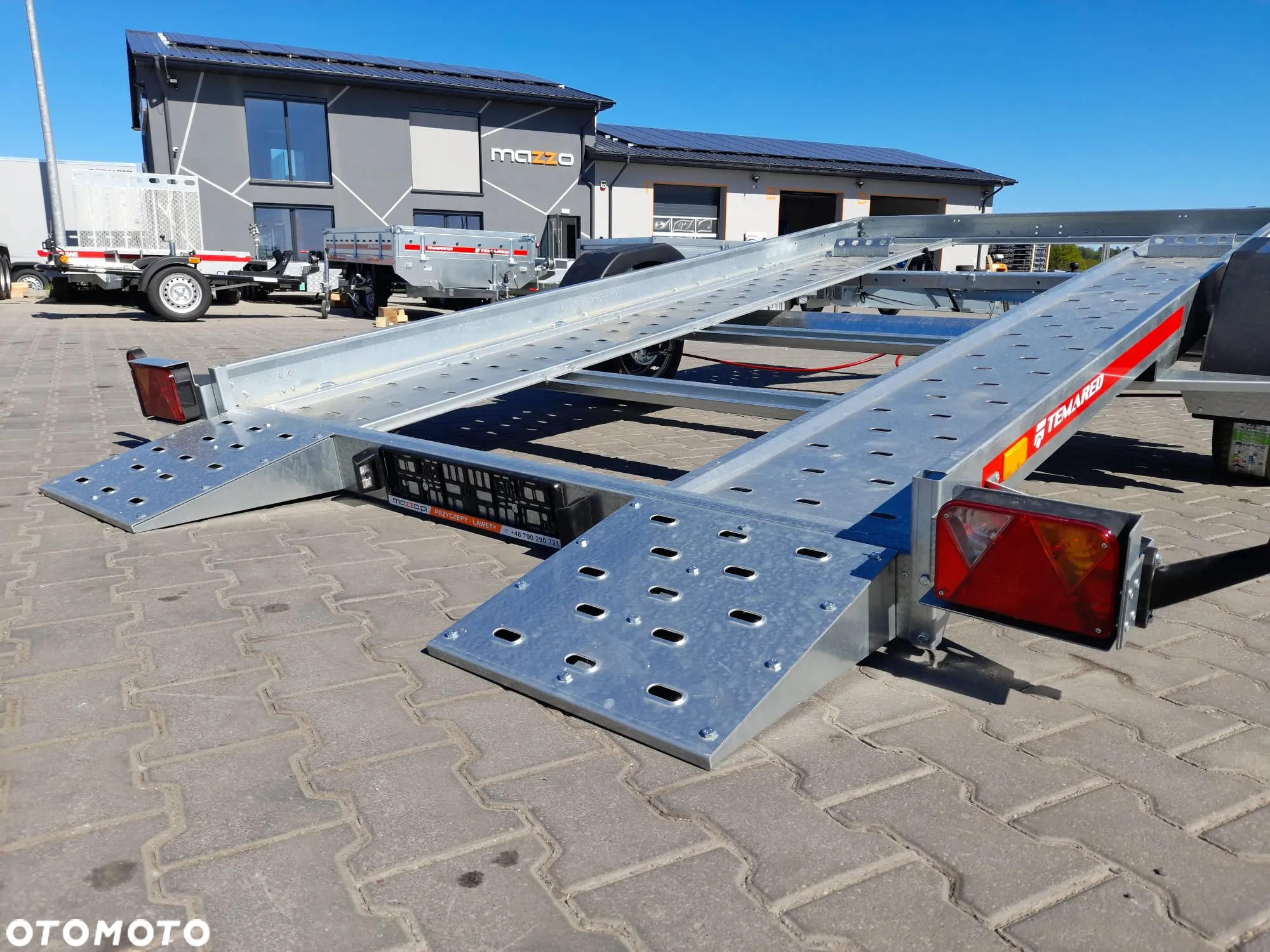 TEMARED Laweta uchylna grawitacyjnie 350x180cm DMC1500kg, najazdy zintegrowane - 11