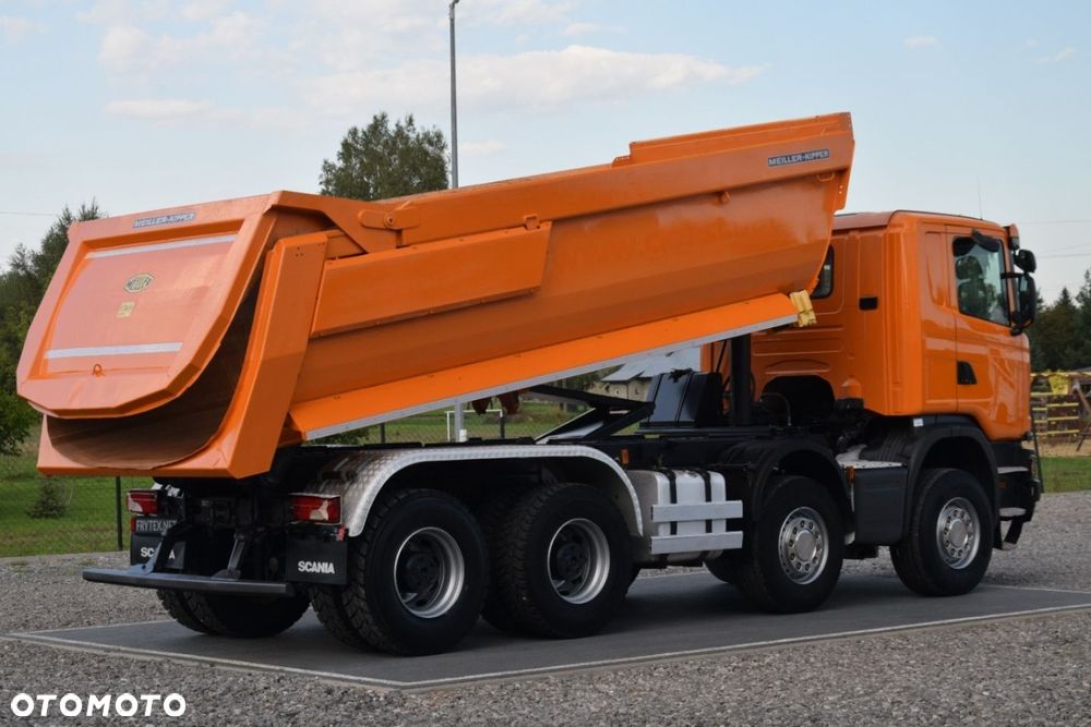 Scania G450 8x4 Meiller Kipper Hydroklapa - 12
