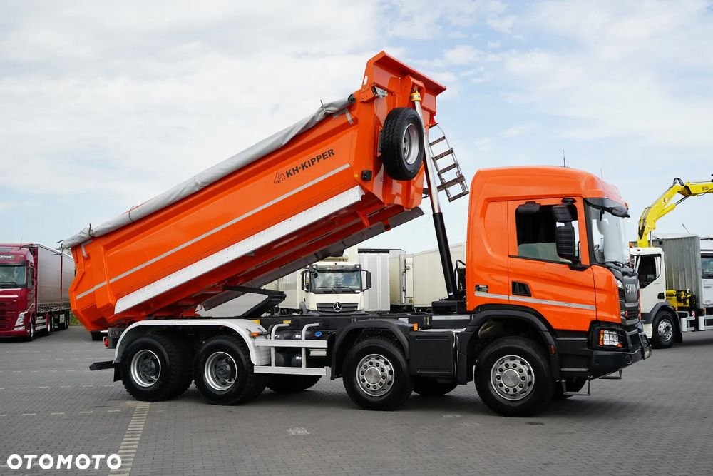 Scania / P 420 / XT / EURO 6 / WYWROTKA / 8 X 4 / ŁAD. 18 500 KG - 4