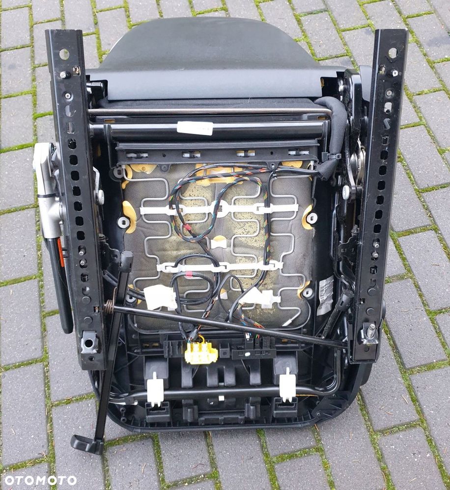 mercedes slk r171 fotel prawy przÓd przedni skÓra grzana szyja oryg - 9