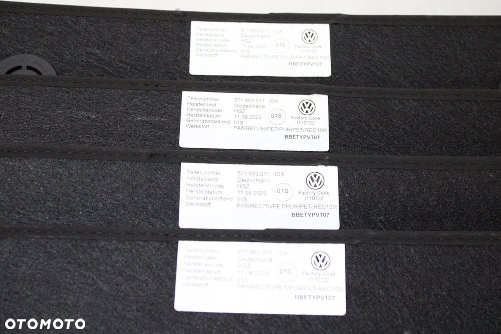 NOWE ORG DYWANIKI VOLKSWAGEN TIGUAN III 571863011 - 7