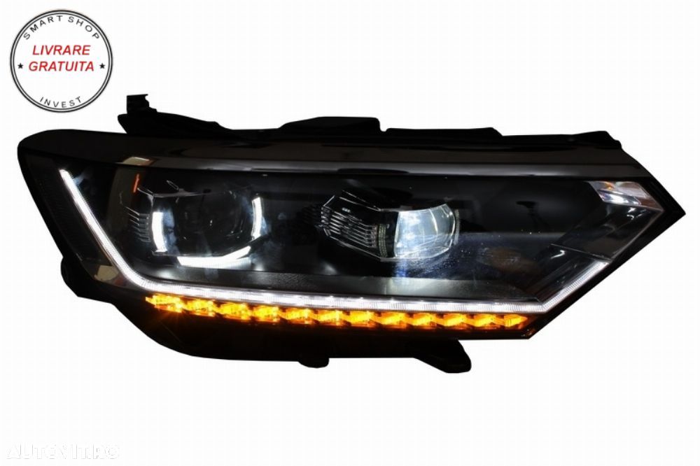 Faruri LED si Stopuri VW Passat B8 3G (2014-2019) Matrix Look R line cu semnal din- livrare gratuita - 9