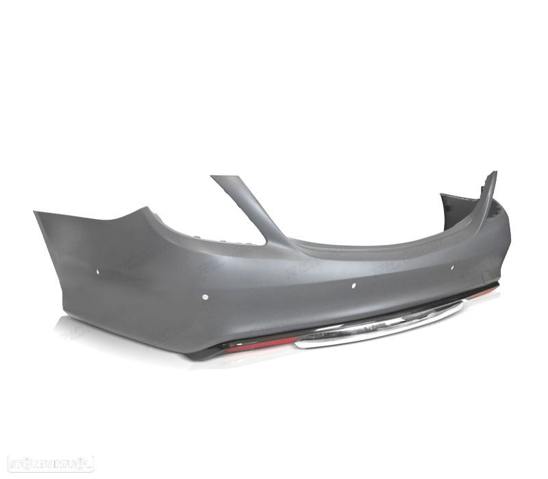 PARA-CHOQUES TRASEIRO MERCEDES CLASE S W222 13-17 LOOK S65 PDC - 3