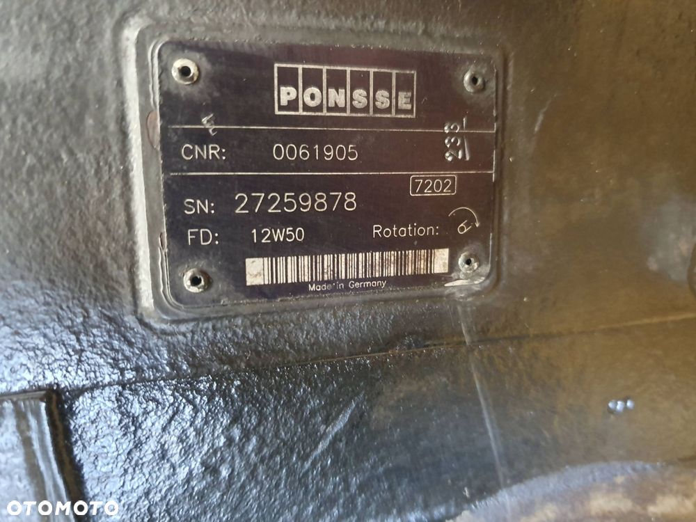 POMPA HYDRAULICZNA TRAKTOR PONSSE BEAVER 27259878 - 5