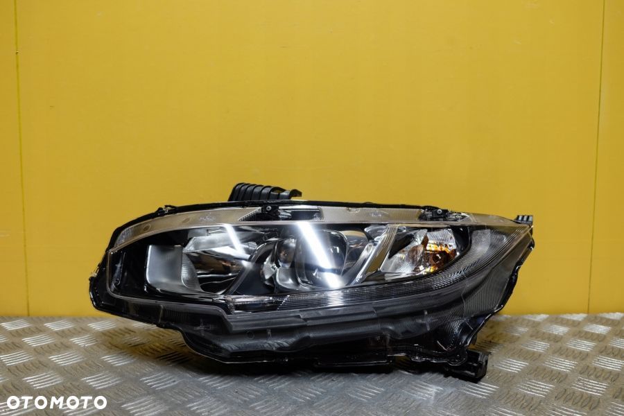 HONDA CIVIC X 2016 2017- REFLEKTOR LAMPA ZWYKŁA SOCZEWKOWA LEWA EU - 1