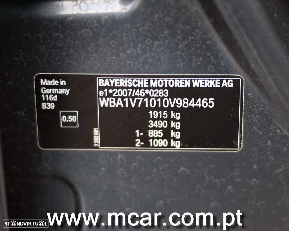 BMW 116 d Advantage Auto - 16