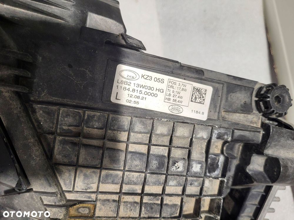land rover defender matrix led przód strona lewa l8b213w030hg - 7